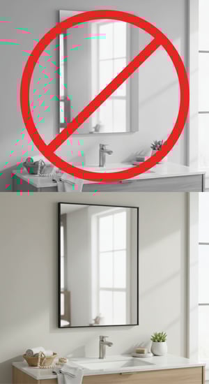 Before and After Framed Mirror_Vertical